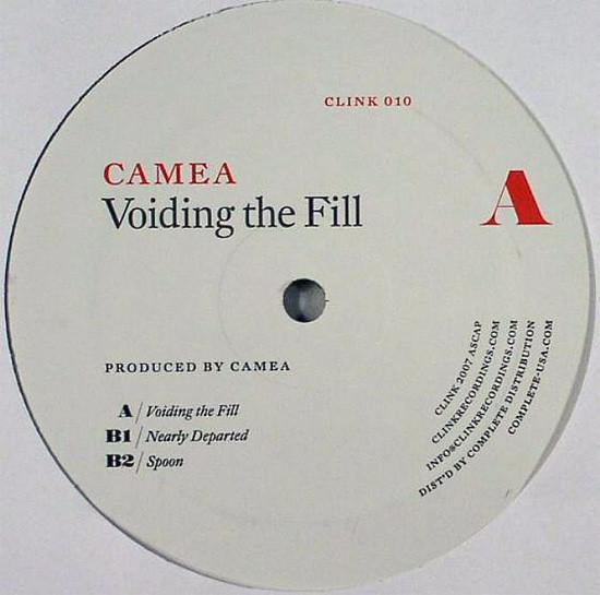 12inch Record CAMEA - Voiding The Fill CLINK010 Clink Music 2007 US Dance & Electronica Used
12inch Record CAMEA - Voiding The Fill CLINK010 Clink Music 2007 US Dance & Electronica Used