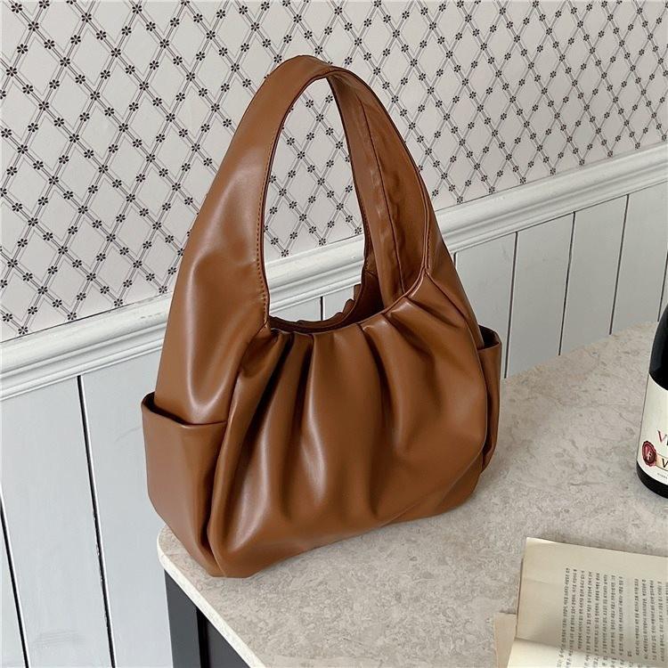 Stylish And Versatile New Wrinkled Pu Handbag For Women In Brown Black Cream Green Silver коричневий
Stylish And Versatile New Wrinkled Pu Handbag For Women In Brown Black Cream Green Silver коричневий