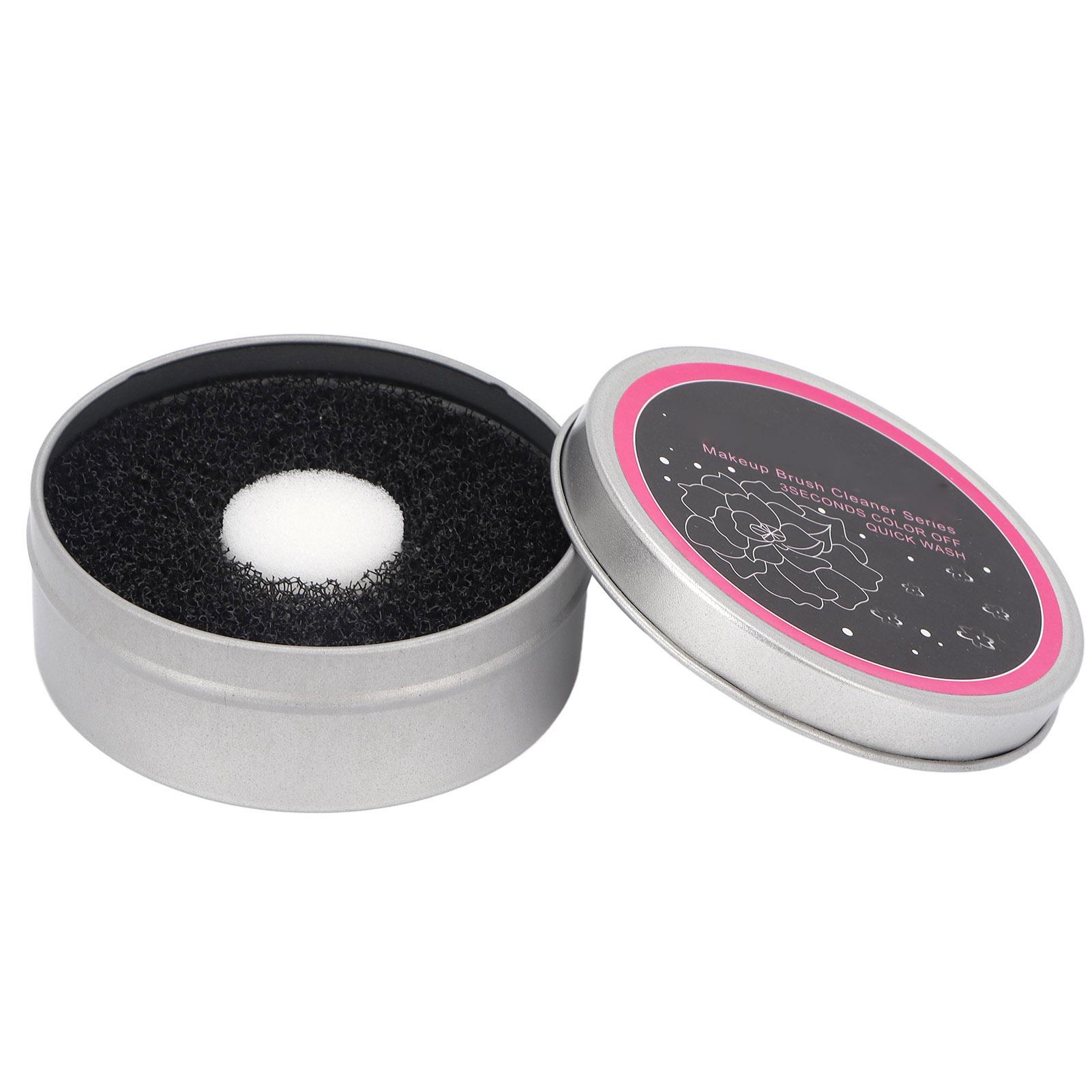 Makeup Brushes Cleaning Tool Reusable Water Dry Free Color Removal Cleaner Sponge Black White
Makeup Brushes Cleaning Tool Reusable Water Dry Free Color Removal Cleaner Sponge Black White