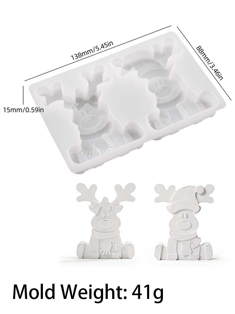 Cute Elk Silicone Candle Mold DIY Christmas Fawn Aromath Soap Molds Plaster Epoxy Resin Making Home Xmas Party Decor Craft Gifts
Cute Elk Silicone Candle Mold DIY Christmas Fawn Aromath Soap Molds Plaster Epoxy Resin Making Home Xmas Party Decor Craft Gifts