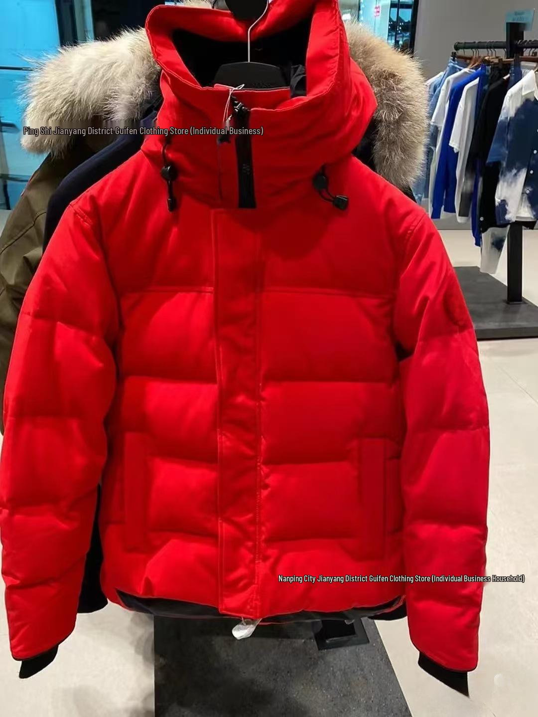 White Duck Down Hooded Jacket - Warm, Cold-Resistant Men s Outerwear Extra Small
White Duck Down Hooded Jacket - Warm, Cold-Resistant Men s Outerwear Extra Small