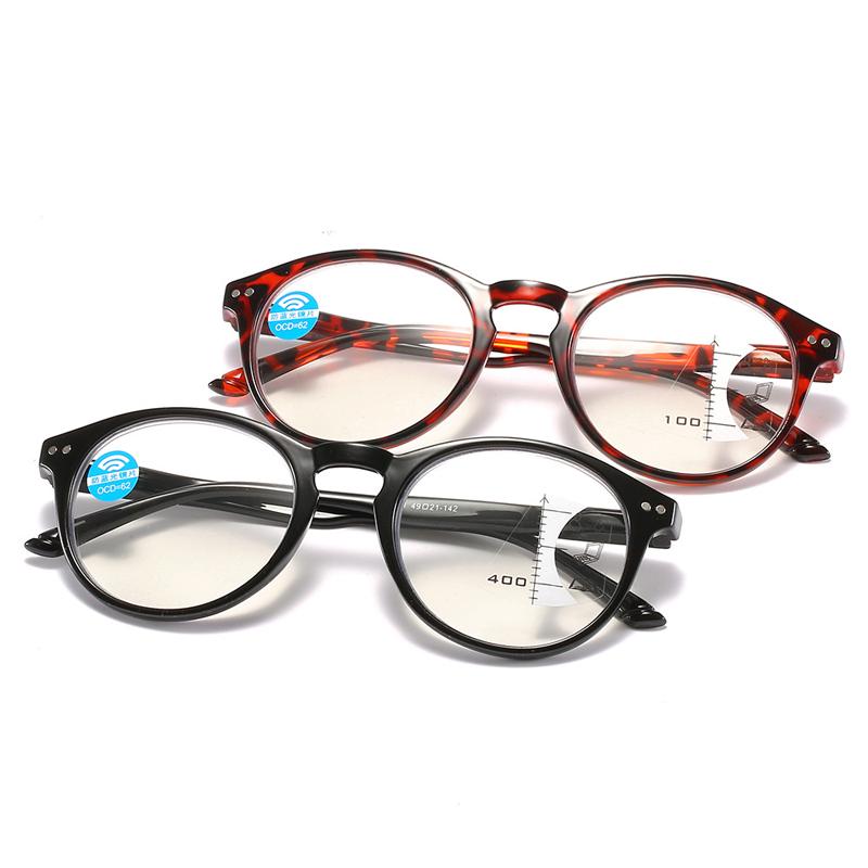 Retro Round Frame Progressive Multi-focus Anti-blue Light Reading Glasses Fashion Presbyopia Eyeglasses For Women Man +1.0~+4.0
Retro Round Frame Progressive Multi-focus Anti-blue Light Reading Glasses Fashion Presbyopia Eyeglasses For Women Man +1.0~+4.0