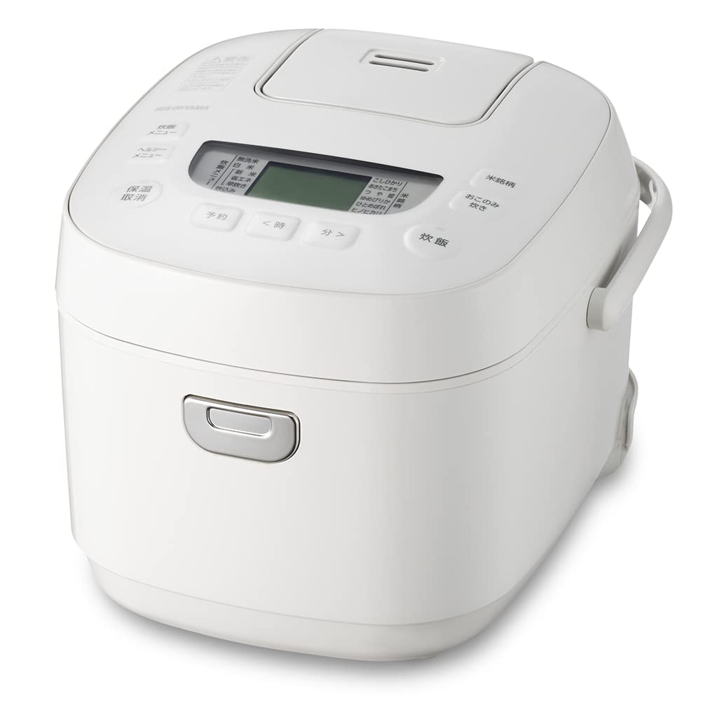 Iris Ohyama Rice Cooker Cups Microcomputer Type Cooking Function for 50 Brands Extra Thick Pot Brown Rice 2022 Model White 5.5 RC-MEA50-W
Iris Ohyama Rice Cooker Cups Microcomputer Type Cooking Function for 50 Brands Extra Thick Pot Brown Rice 2022 Model White 5.5 RC-MEA50-W