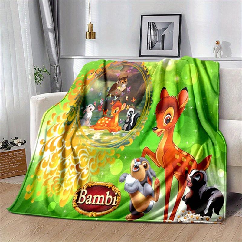 1pc Bambi Print Blanket, Cute Cartoon Design, Living Room Home Decoration Sofa Travel Soft and Cozy 130cmx150cm
1pc Bambi Print Blanket, Cute Cartoon Design, Living Room Home Decoration Sofa Travel Soft and Cozy 130cmx150cm