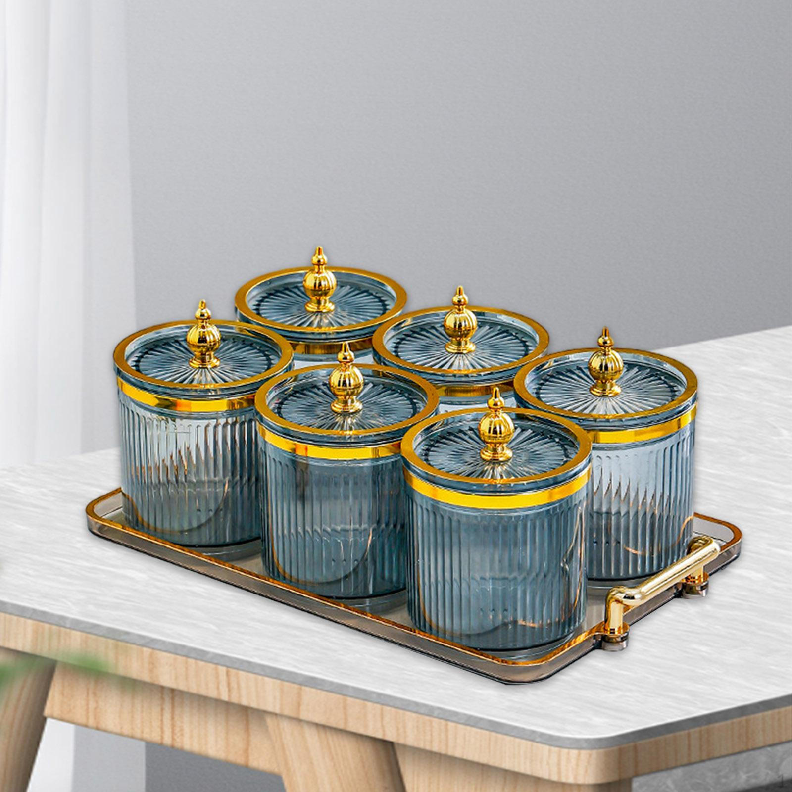 Разделенная сервировочная тарелка с сухофруктами, миской сладостей и орехами, крышка для закусок, 6 блюд серый
Разделенная сервировочная тарелка с сухофруктами, миской сладостей и орехами, крышка для закусок, 6 блюд серый