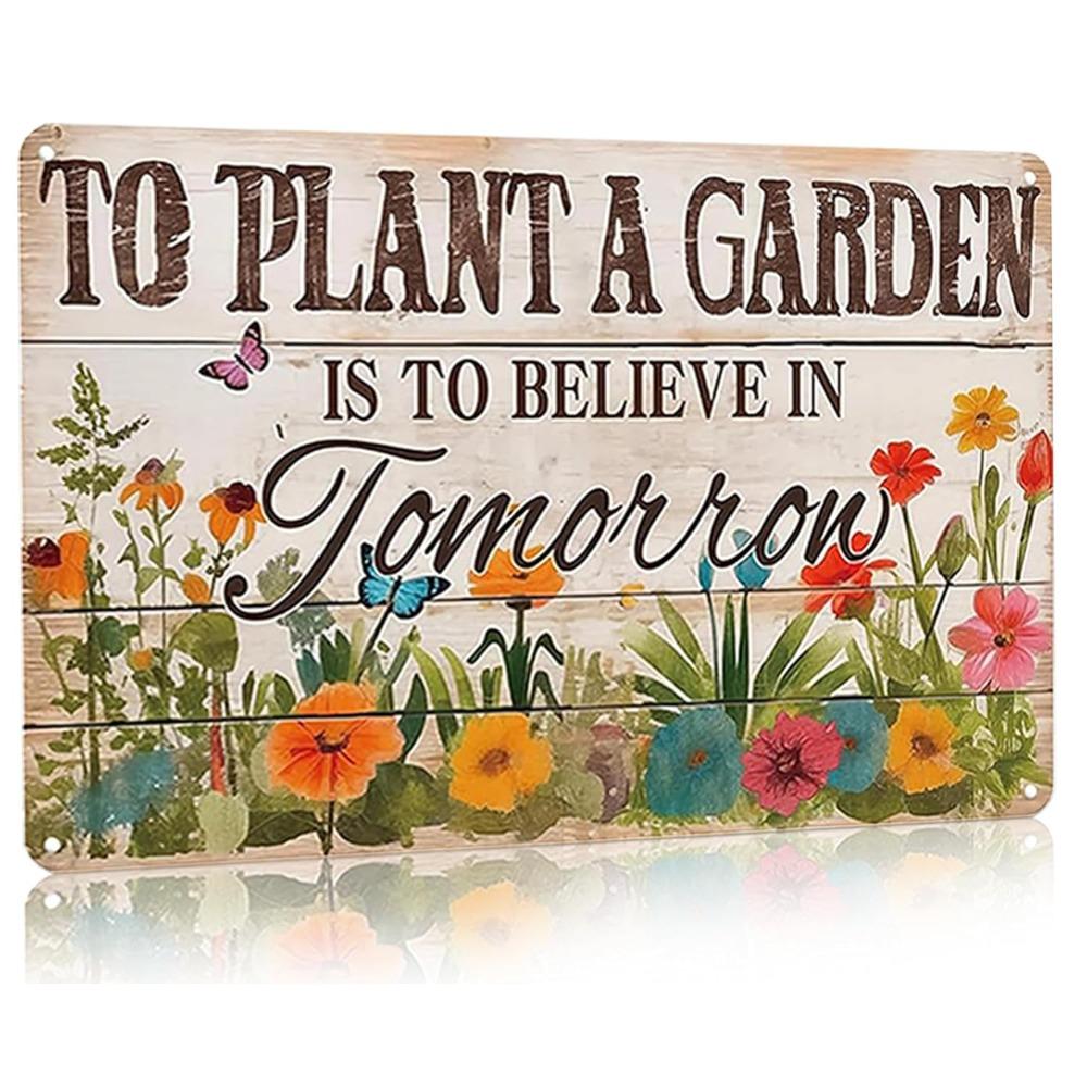 Bestylez Vintage Gardening Tin Sign - 20% Off Green Metal Plant Decor for Wall 20x30cm
Bestylez Vintage Gardening Tin Sign - 20% Off Green Metal Plant Decor for Wall 20x30cm