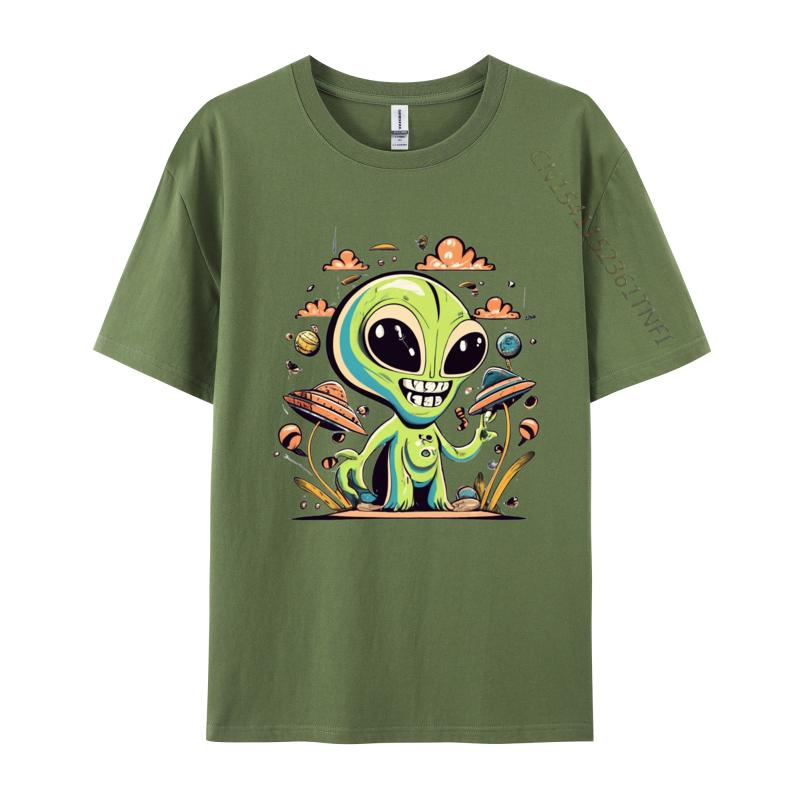 Alien Tshirt Outer Space Spacecraft Tshirt Soft Cotton Top Tees Streetwear 2024 T Shirt 4XL
Alien Tshirt Outer Space Spacecraft Tshirt Soft Cotton Top Tees Streetwear 2024 T Shirt 4XL