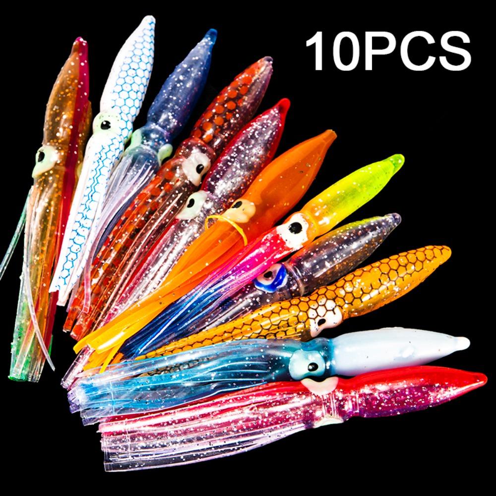 Artificial Soft Fishing Lure 8CM Fishing Squid Bait Bionic Lure Bait Marlin Baits Random Colour
Artificial Soft Fishing Lure 8CM Fishing Squid Bait Bionic Lure Bait Marlin Baits Random Colour