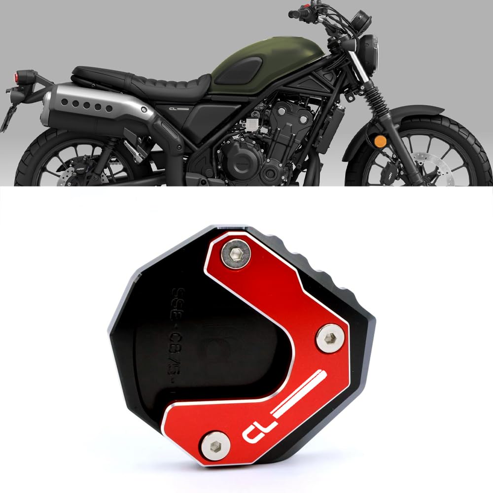 For CL250 CL500 2023 Motorcycle Kickstand Support Plate Foot Stand Expansion Extension Pad CL 250 500 Accessories red
For CL250 CL500 2023 Motorcycle Kickstand Support Plate Foot Stand Expansion Extension Pad CL 250 500 Accessories red