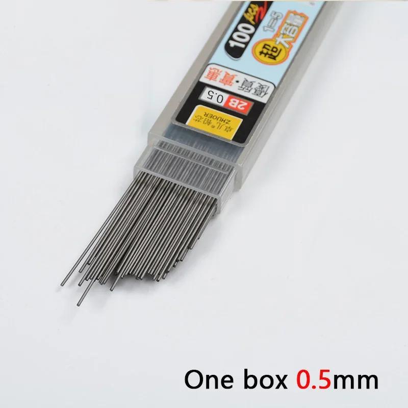 100Pcs/Box Mechanical Pencil Lead 0.5mm/0.7mm 2B Pencil Rod Automatic Pencil Lead Refill School Art Sketch Drawing Supplies
100Pcs/Box Mechanical Pencil Lead 0.5mm/0.7mm 2B Pencil Rod Automatic Pencil Lead Refill School Art Sketch Drawing Supplies