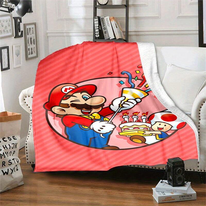 1pcSuper Mario Brothers Birthday Party Decorations Blanket - Perfect for Any Occasion! Soft and Comfortable Blanket Suitable for All Seasons. 100x150cm
1pcSuper Mario Brothers Birthday Party Decorations Blanket - Perfect for Any Occasion! Soft and Comfortable Blanket Suitable for All Seasons. 100x150cm