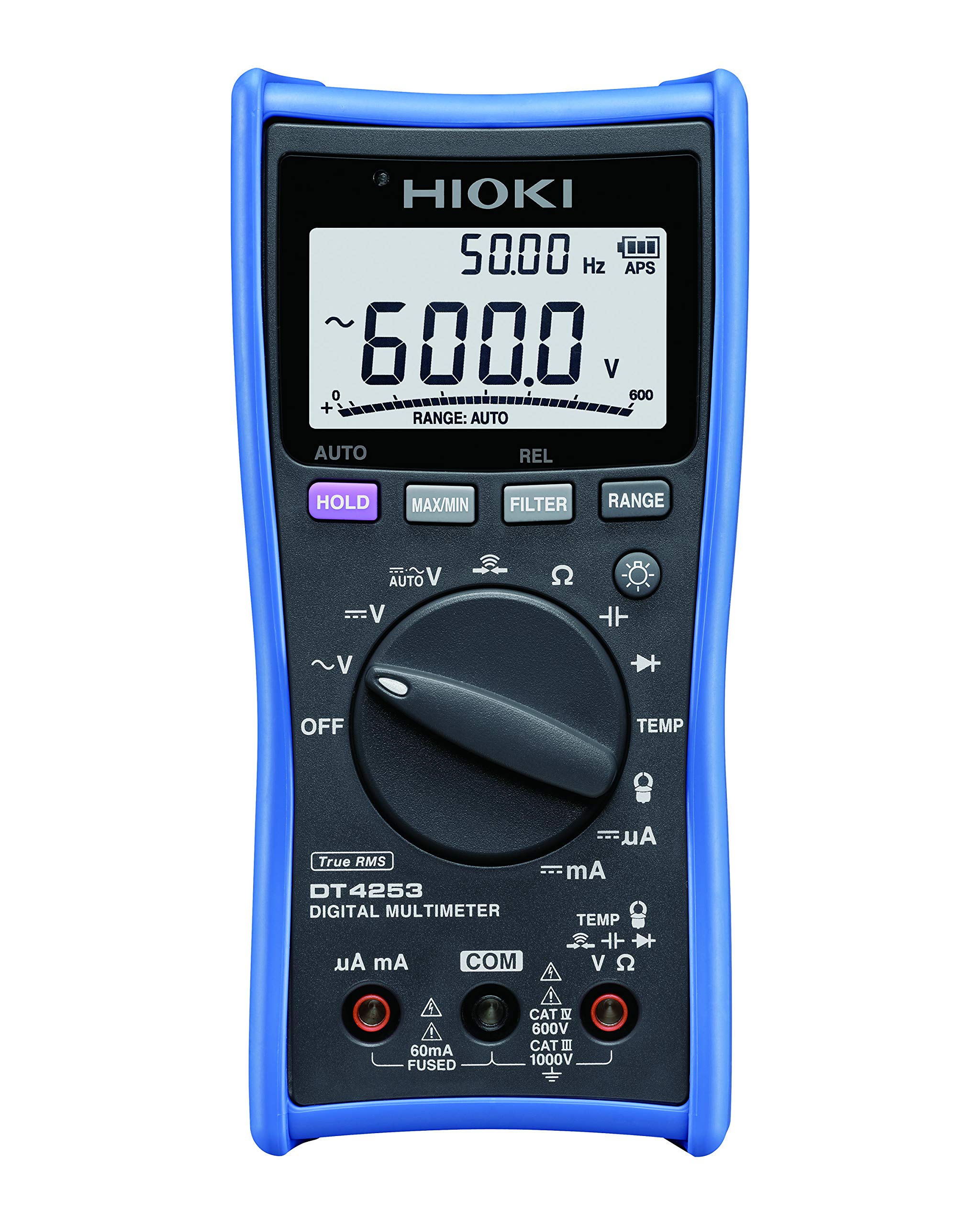 Цифровий мультиметр HIOKI DT4253 Тестер DMM Зроблено в Японії (Стандартна модель)
Цифровий мультиметр HIOKI DT4253 Тестер DMM Зроблено в Японії (Стандартна модель)
