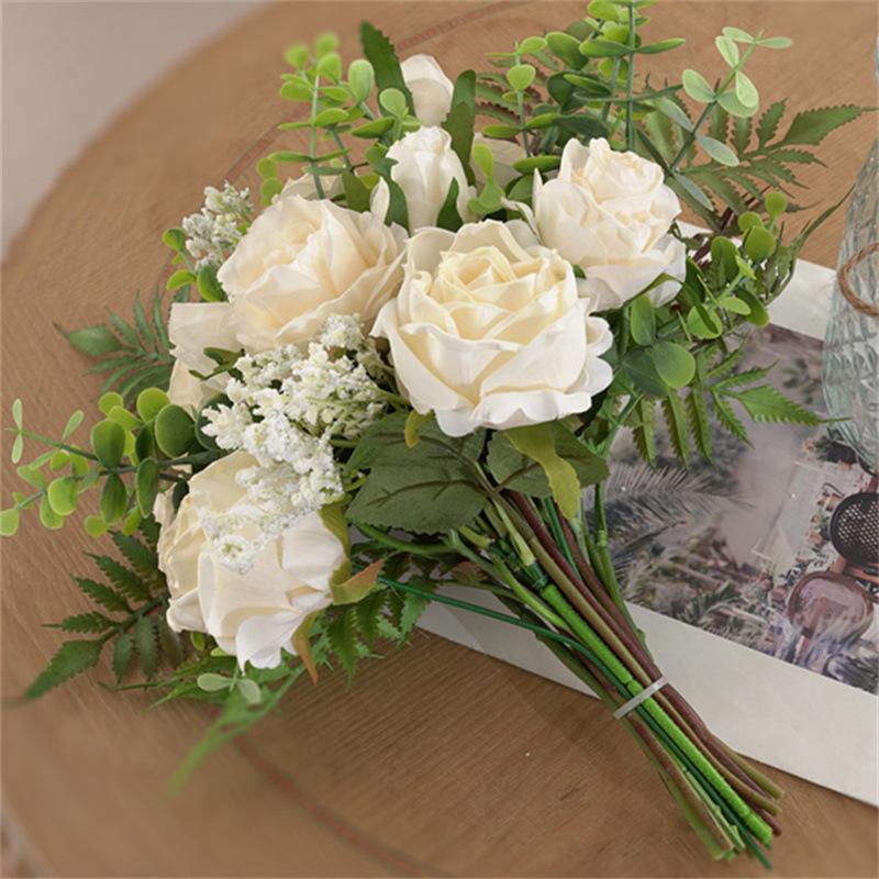 Artificial Rose Bouquet for Home Decoration
Artificial Rose Bouquet for Home Decoration