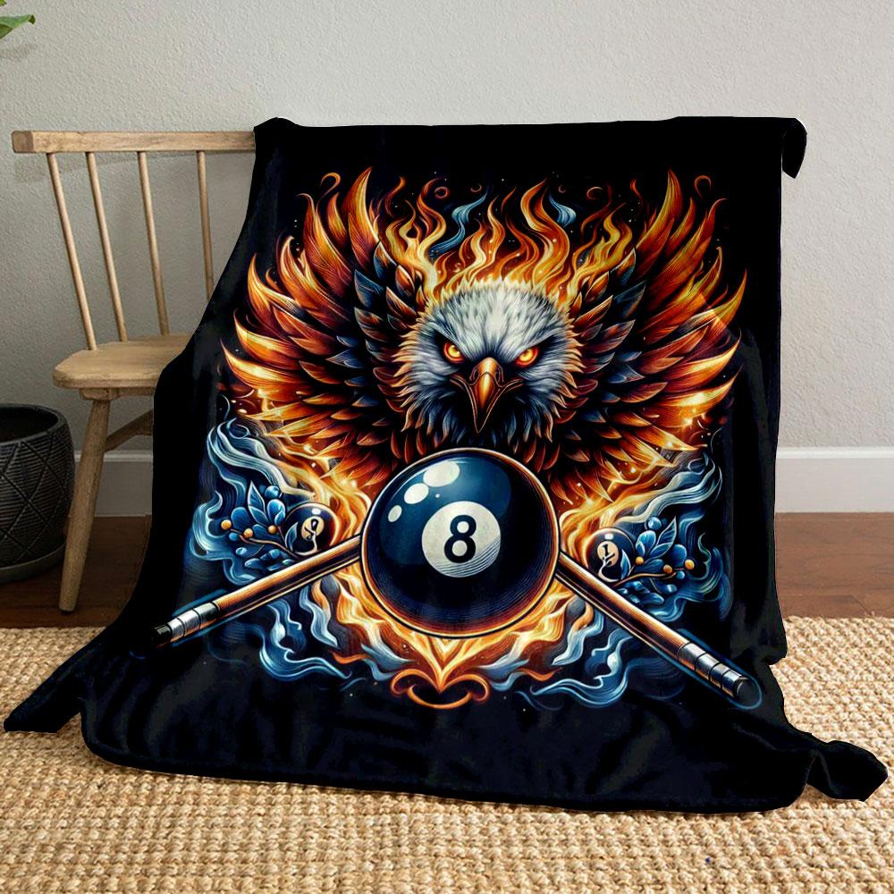 Eagle Fire 8 Ball Blanket bedroom Blanket for Livingroom Couch lunch break Soft throw for Friend s festival Gift 80cm x 120cm
Eagle Fire 8 Ball Blanket bedroom Blanket for Livingroom Couch lunch break Soft throw for Friend s festival Gift 80cm x 120cm