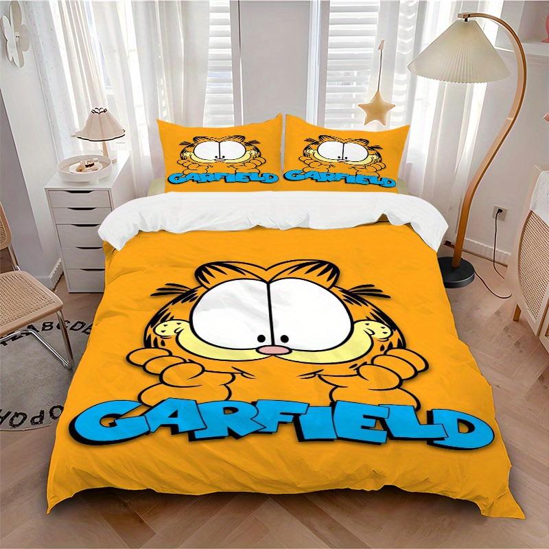 3pcs Garfield Printed Quilt Set - Soft and Comfortable Quilt Cover for Bedroom, Guest Room Decorative Bedding Set F014 200x200cm
3pcs Garfield Printed Quilt Set - Soft and Comfortable Quilt Cover for Bedroom, Guest Room Decorative Bedding Set F014 200x200cm