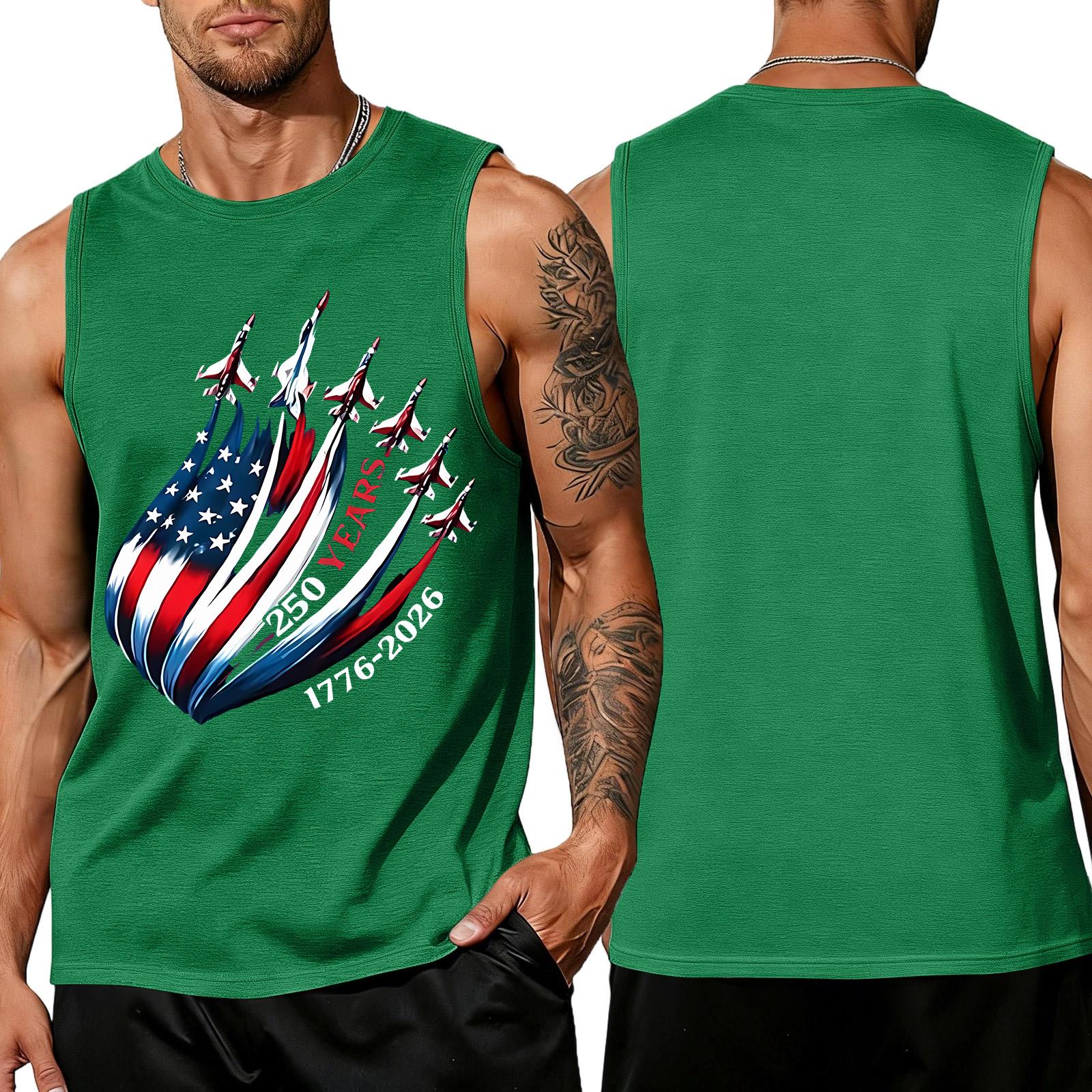 Men s Loose Fit Sleeveless Tank Top Casual Summer Daily Wear Lightweight Breathable Fabric American Flag Graphic Print S зелёный
Men s Loose Fit Sleeveless Tank Top Casual Summer Daily Wear Lightweight Breathable Fabric American Flag Graphic Print S зелёный