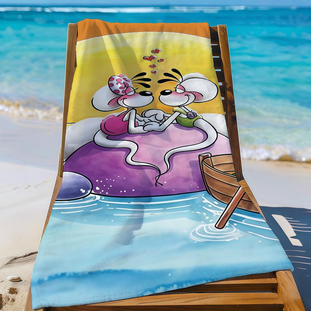 Cartoon Diddl Rat Mouse Towel Sports Quick Dry Travel Camping Gear Sandproof Soft Light Large Beach Towel W30*H60(CM)
Cartoon Diddl Rat Mouse Towel Sports Quick Dry Travel Camping Gear Sandproof Soft Light Large Beach Towel W30*H60(CM)