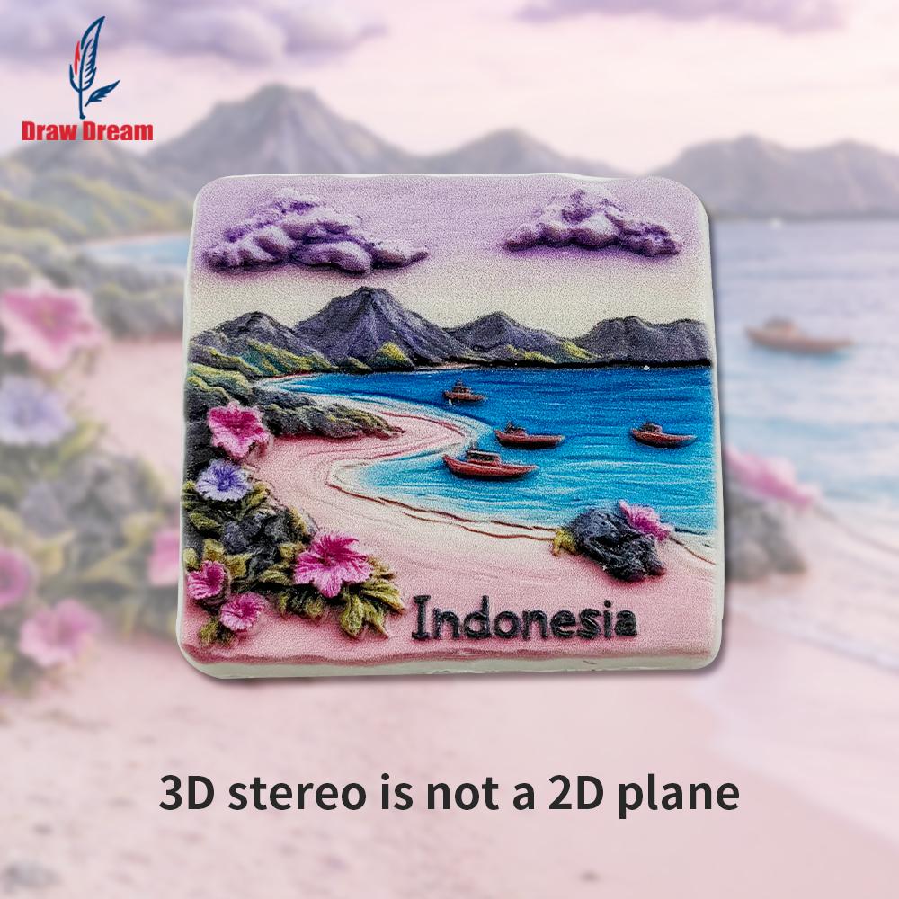 1PC Indonesian Romantic Pink Seaside Creative 3D Sticker for Refrigerator, Travel Souvenir, Home Decoration, Elegant Gift
1PC Indonesian Romantic Pink Seaside Creative 3D Sticker for Refrigerator, Travel Souvenir, Home Decoration, Elegant Gift