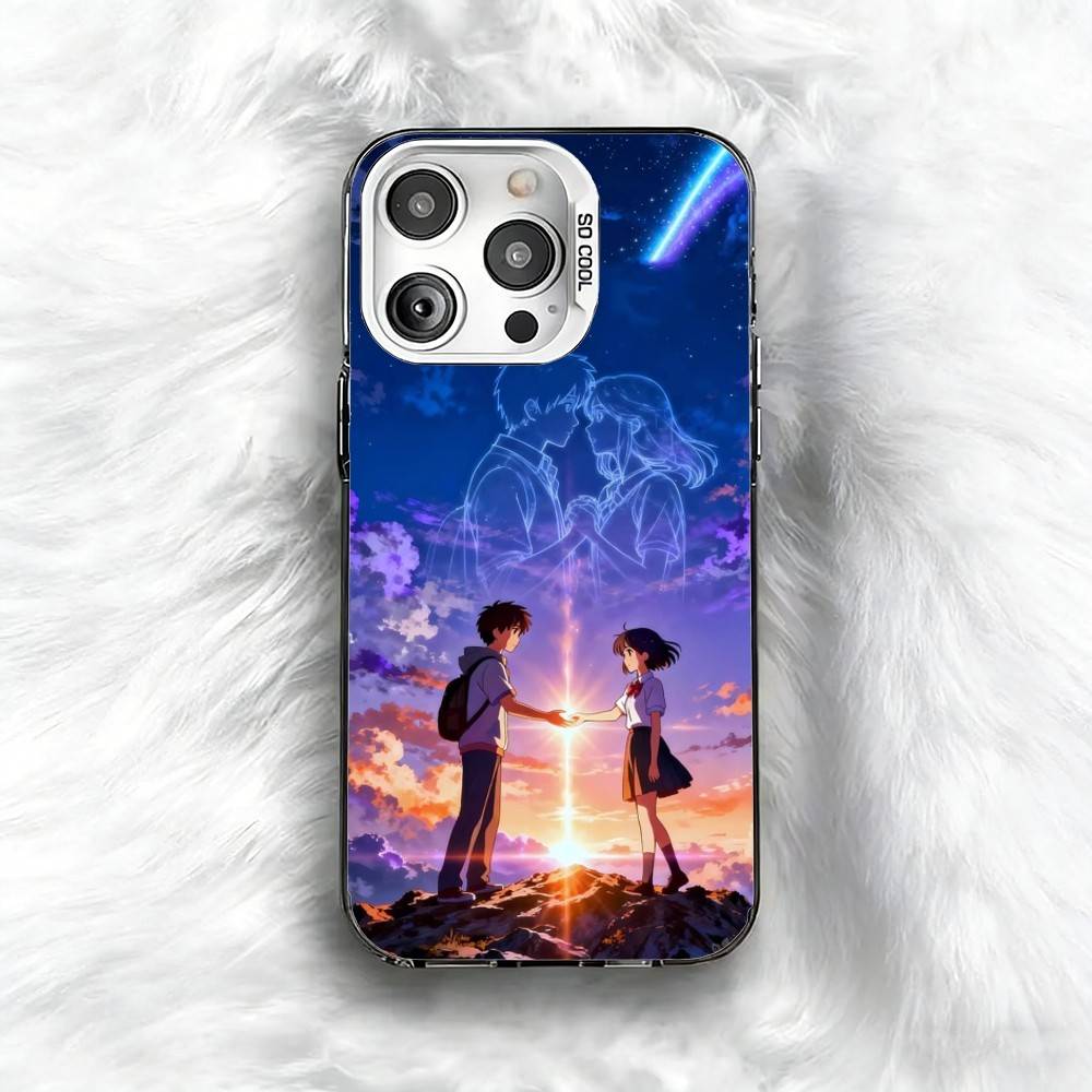 Anima Film Y-Your Name Couple Phone Case For iPhone 16 17 15 14 12 13 Pro Max Black Color Shockproof Cover iPhone17
Anima Film Y-Your Name Couple Phone Case For iPhone 16 17 15 14 12 13 Pro Max Black Color Shockproof Cover iPhone17