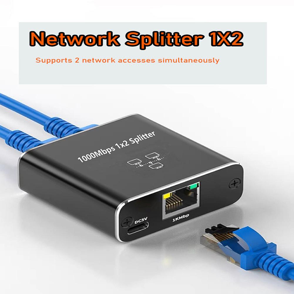 RJ45 Lan Ethernet Adapter 1 To 2 Gigabit Network Cable Extender Gigabit RJ45 LAN Network Extension Splitter for Cat8/7/6/5e/5 1PCS
RJ45 Lan Ethernet Adapter 1 To 2 Gigabit Network Cable Extender Gigabit RJ45 LAN Network Extension Splitter for Cat8/7/6/5e/5 1PCS