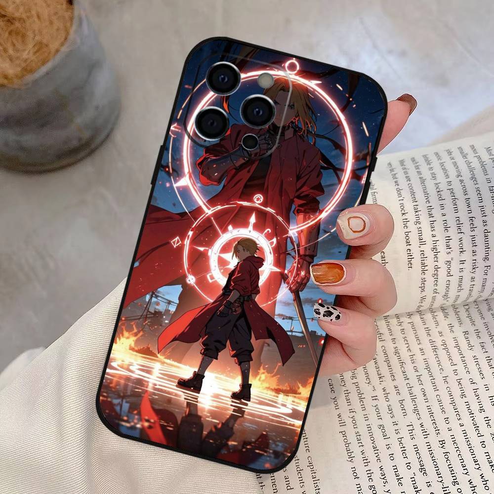 Fullmetal Alchemist Edward Elric Phone Case For iPhone 17,16,15,14,13,12,11 Plus,Pro Max,XS,Soft Silicone Black Cover iPhone13Pro
Fullmetal Alchemist Edward Elric Phone Case For iPhone 17,16,15,14,13,12,11 Plus,Pro Max,XS,Soft Silicone Black Cover iPhone13Pro