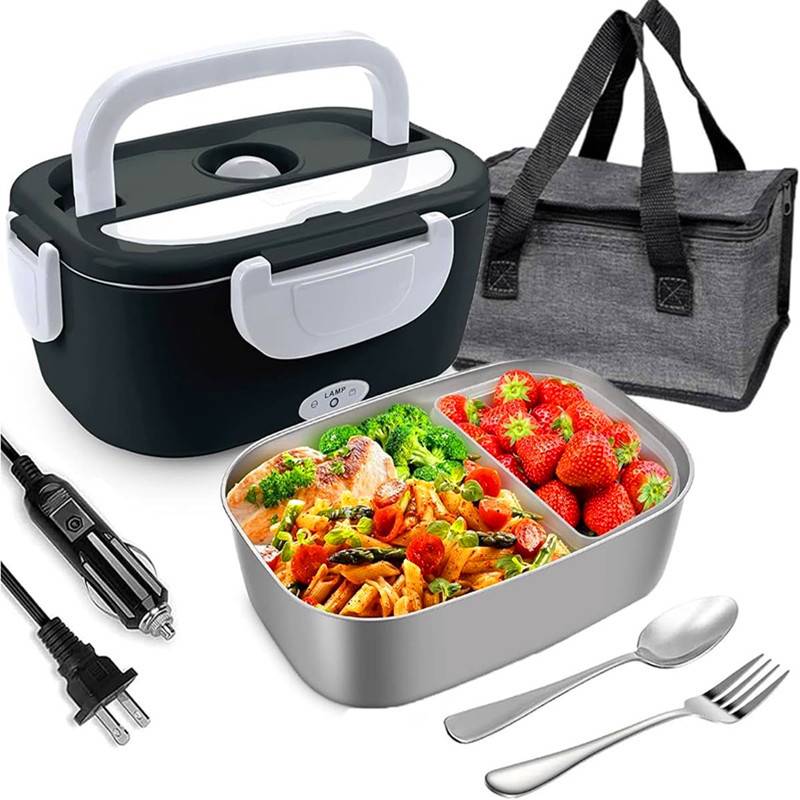 Electric Lunch Box for Adults, 80W Heated Lunch Box Portable Food Warmer Lunch Box for Work/Men/Car/TrucLeakproof 2 Compartments
Electric Lunch Box for Adults, 80W Heated Lunch Box Portable Food Warmer Lunch Box for Work/Men/Car/TrucLeakproof 2 Compartments