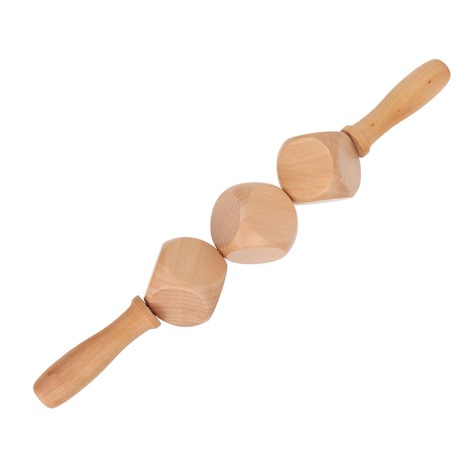 Wooden Scraping Roller Stick Manual Release Cellulite Muscle Blasting Meridian Dredging Trigger Points Massage Roller
Wooden Scraping Roller Stick Manual Release Cellulite Muscle Blasting Meridian Dredging Trigger Points Massage Roller