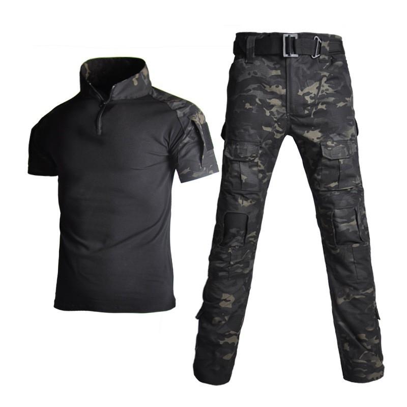 Hanye Outdoor Camouflage Suit Short-sleeved T-shirt G2 Frog Training Wear-resistant Short Coat Top M
Hanye Outdoor Camouflage Suit Short-sleeved T-shirt G2 Frog Training Wear-resistant Short Coat Top M