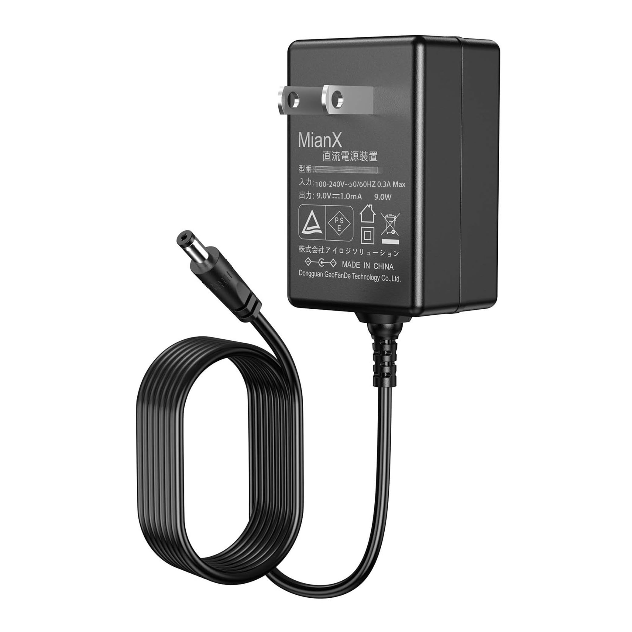 BOSS Punasi AC 9V Центр PSE 200см для та інших електронних ефектів 9V 1A Живлення PSA-100S2 Адаптер, 1А, Негативний, 5.52.1мм, Сертифікований, Довжина, BOSS,
BOSS Punasi AC 9V Центр PSE 200см для та інших електронних ефектів 9V 1A Живлення PSA-100S2 Адаптер, 1А, Негативний, 5.52.1мм, Сертифікований, Довжина, BOSS,
