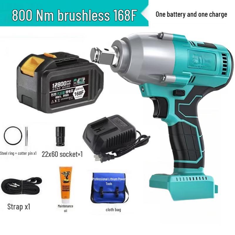 Tongjing 800Nm Brushless Electric Impact Wrench CN plug (adapter included)
Tongjing 800Nm Brushless Electric Impact Wrench CN plug (adapter included)