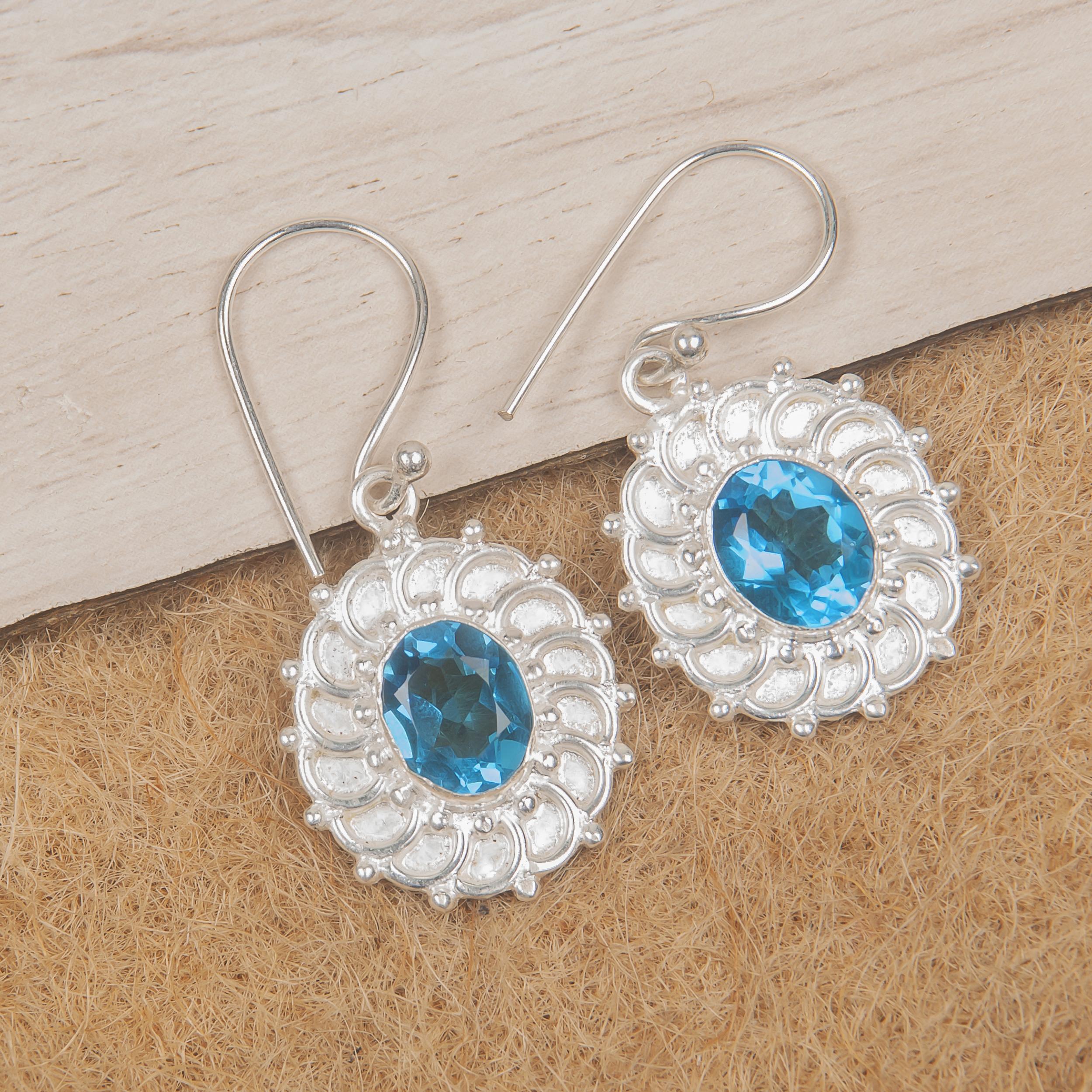 Swiss Blue Topaz Earrings, 925 Sterling Silver Earrings, Gemstone Jewelry Handmade Earrings, Amazing Jewelry Gift For Her 1.59 Inches синій
Swiss Blue Topaz Earrings, 925 Sterling Silver Earrings, Gemstone Jewelry Handmade Earrings, Amazing Jewelry Gift For Her 1.59 Inches синій