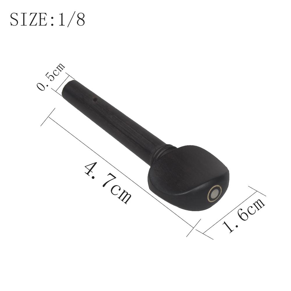 4 Pcs/Set Violin Tuning Pegs Tuners Ebony String Instrument Accessories for 1/8 1/4 1/2 3/4 4/4 Fiddle High Quality Violin Parts
4 Pcs/Set Violin Tuning Pegs Tuners Ebony String Instrument Accessories for 1/8 1/4 1/2 3/4 4/4 Fiddle High Quality Violin Parts