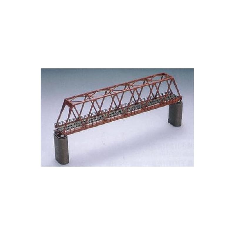 TOMIX N gauge Single wire truss type iron bridge F red brick pier Comes with 2 pieces 3031 model train supplies
TOMIX N gauge Single wire truss type iron bridge F red brick pier Comes with 2 pieces 3031 model train supplies