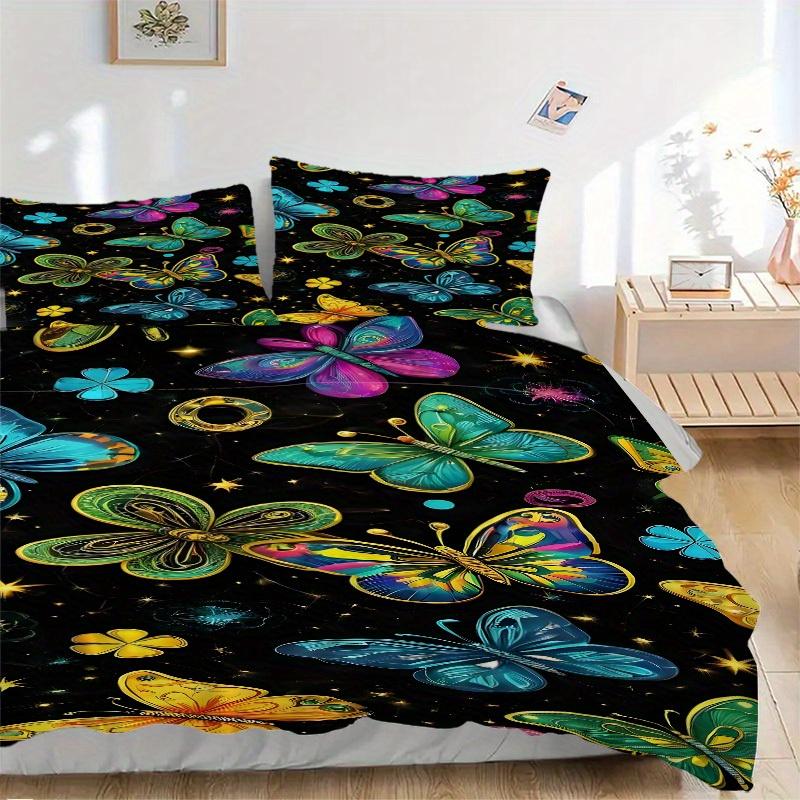 3pcs Butterfly Print Fabric Bedding Set, Suitable for Bedroom Decoration, (Includes 1 Duvet Cover And 2 Pillowcases, Quilt Not Included) yy250822151 135x200cm
3pcs Butterfly Print Fabric Bedding Set, Suitable for Bedroom Decoration, (Includes 1 Duvet Cover And 2 Pillowcases, Quilt Not Included) yy250822151 135x200cm