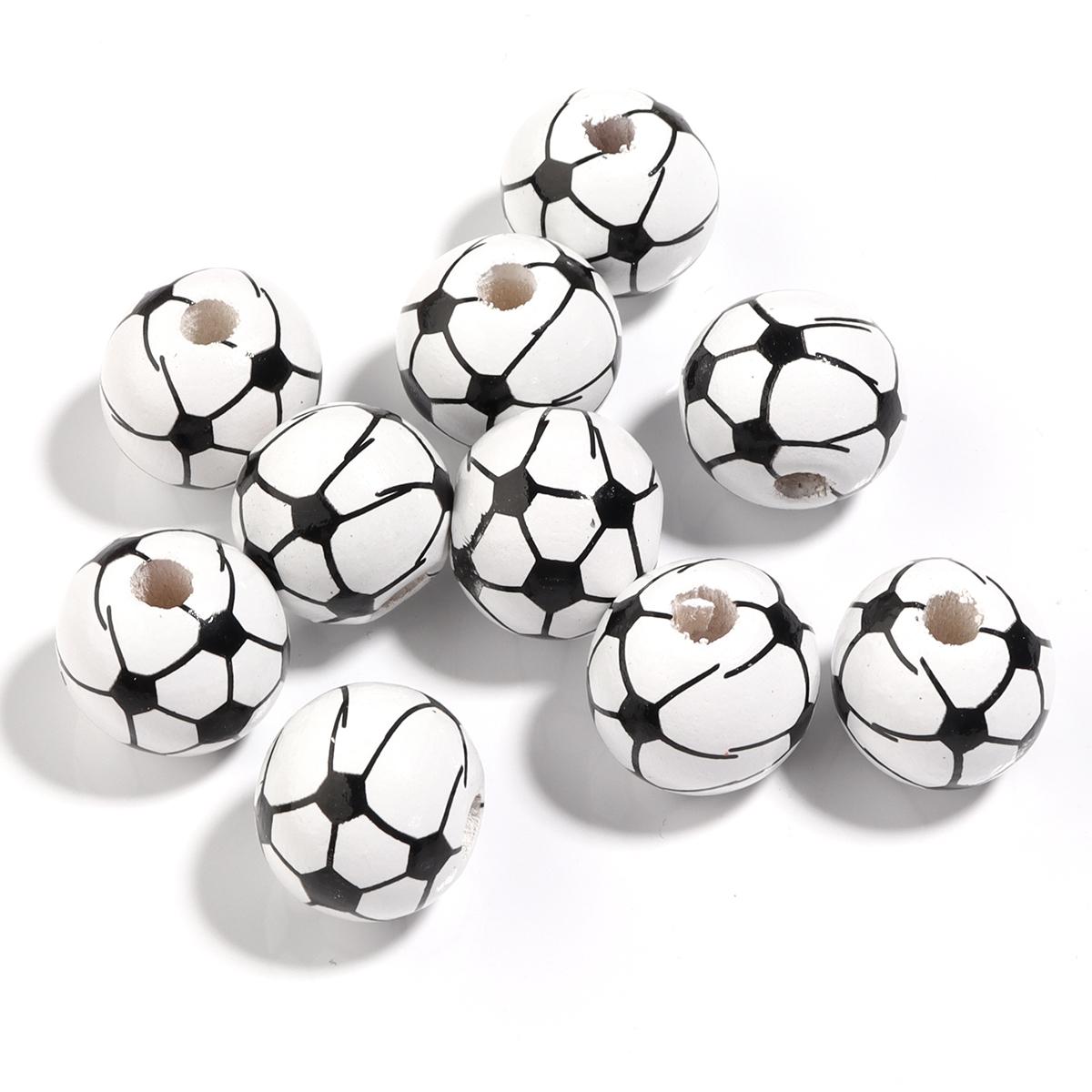10Pcs 16/19mm Wooden Sports Ball Beads Baseball Football Rugby Tennis Spacer Beads for DIY Jewelry Making Bracelet Accessories 10pcs
10Pcs 16/19mm Wooden Sports Ball Beads Baseball Football Rugby Tennis Spacer Beads for DIY Jewelry Making Bracelet Accessories 10pcs