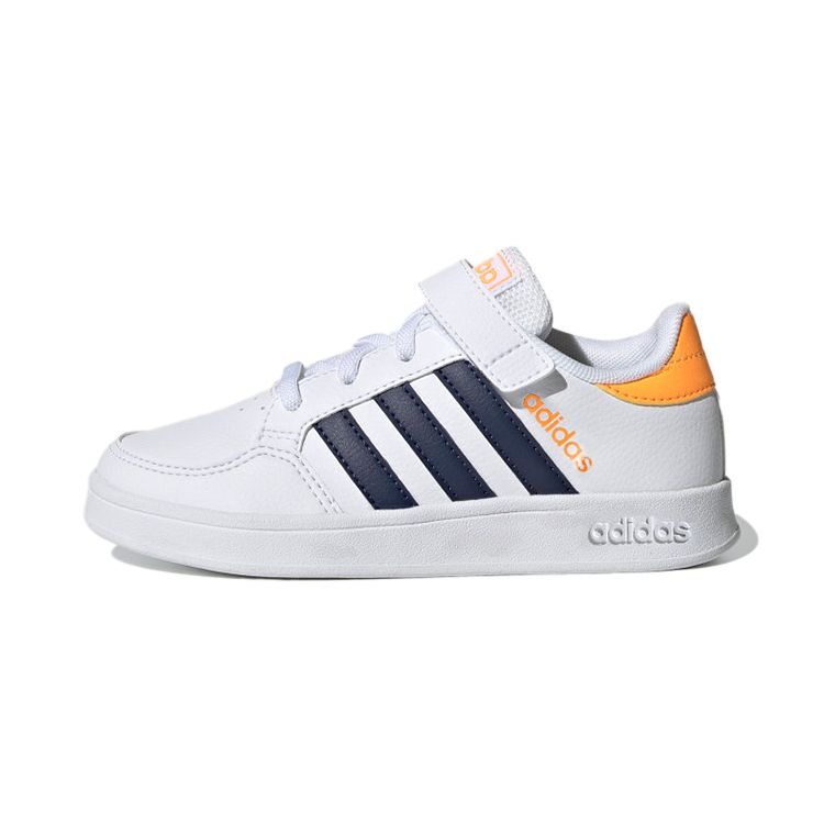 Adidas Breaknet EL Little Kid White Dark Blue Детские кроссовки Cloud-White Flash-Orange GW2898
Adidas Breaknet EL Little Kid White Dark Blue Детские кроссовки Cloud-White Flash-Orange GW2898
