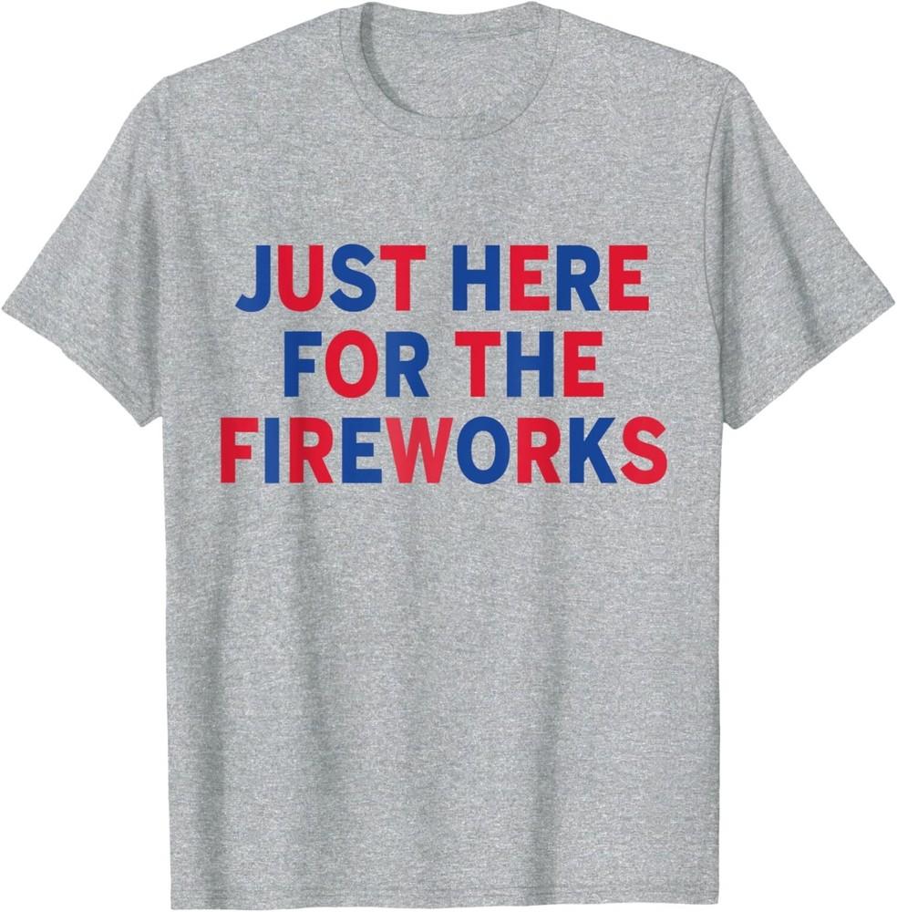 Just Here For the Fireworks 4th Of July Celebration Unisex T-Shirt Unisex T-Shirt XXL
Just Here For the Fireworks 4th Of July Celebration Unisex T-Shirt Unisex T-Shirt XXL