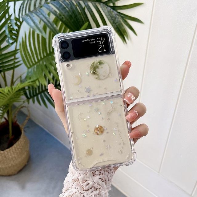 Для Samsung Z Flip 3 Чехол Planet Sequin Прозрачный складной чехол для телефона Samsung Z Flip 4 Zflip3 5g Противоударная жесткая задняя крышка For Z Flip 4
Для Samsung Z Flip 3 Чехол Planet Sequin Прозрачный складной чехол для телефона Samsung Z Flip 4 Zflip3 5g Противоударная жесткая задняя крышка For Z Flip 4