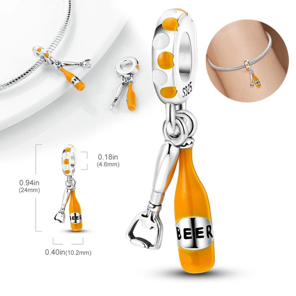 Charm Bead Charms copper Plated Orange Beer With Bottle Opener Pendants Compatible With Authentic Bracelets Bead Charms Women Jewellery Making Diy
Charm Bead Charms copper Plated Orange Beer With Bottle Opener Pendants Compatible With Authentic Bracelets Bead Charms Women Jewellery Making Diy