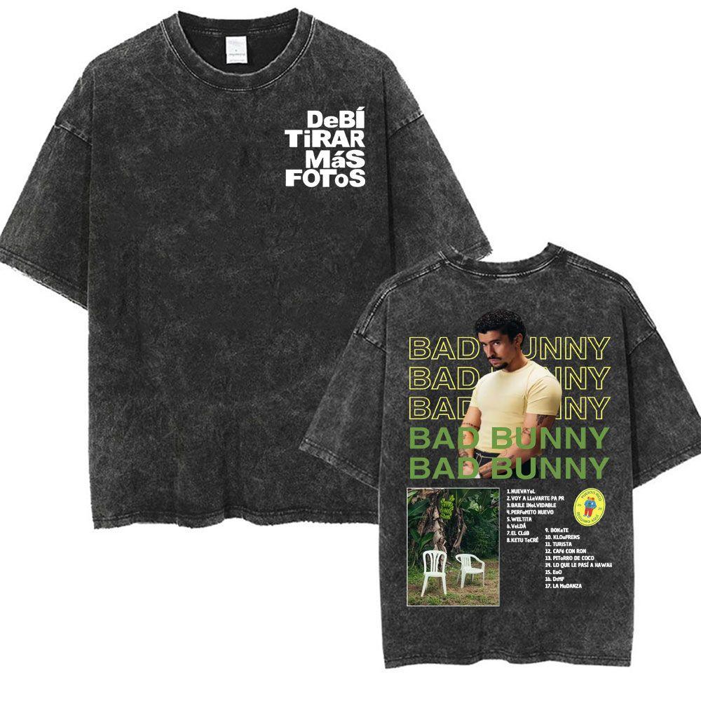 Wholesale Rap Bad Bunny DTMF World Tour Oversized Tshirt for Men Luxurious Fashionable Retro Washed Hiphop Pure Cotton Tshirt 4XL
Wholesale Rap Bad Bunny DTMF World Tour Oversized Tshirt for Men Luxurious Fashionable Retro Washed Hiphop Pure Cotton Tshirt 4XL