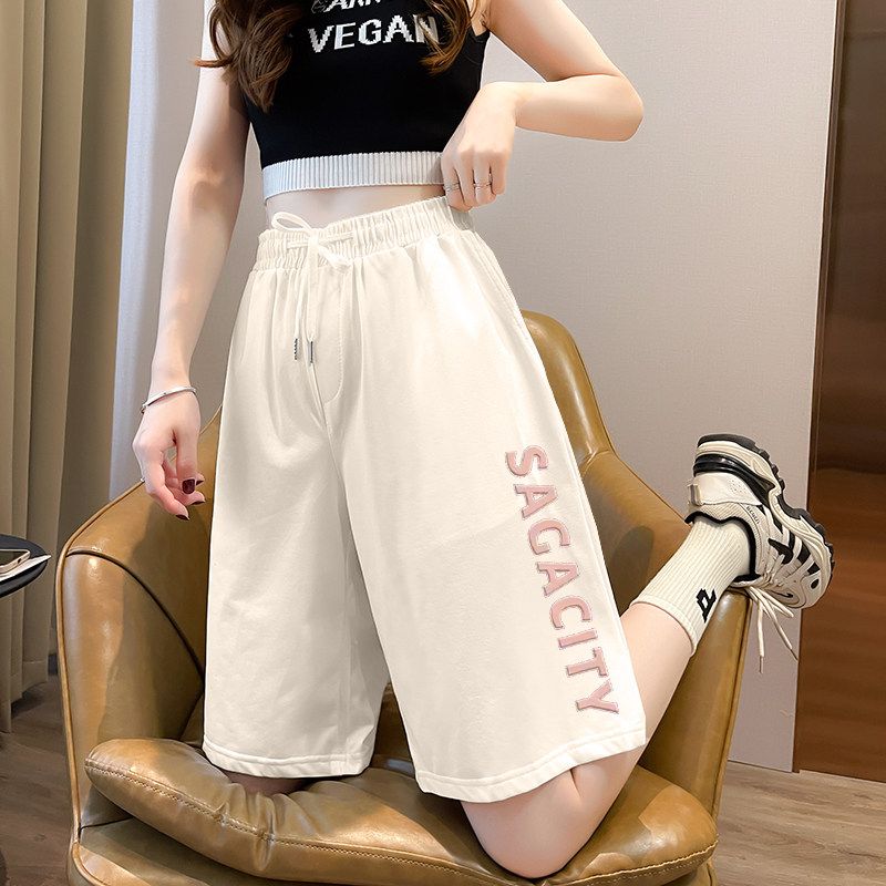Milk Beige Printing Letters Pure Cotton Shorts Women s Stylish Summer Loose plus Size Women s Clothing Half Length Casual Sports Pants Apricot 2XL
Milk Beige Printing Letters Pure Cotton Shorts Women s Stylish Summer Loose plus Size Women s Clothing Half Length Casual Sports Pants Apricot 2XL