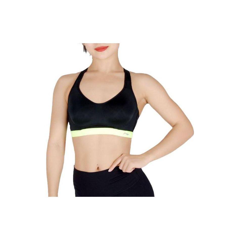Li Ning Solid Color Sports Bra Women Underwear Black AUCQ008-2 M 
Li Ning Solid Color Sports Bra Women Underwear Black AUCQ008-2 M