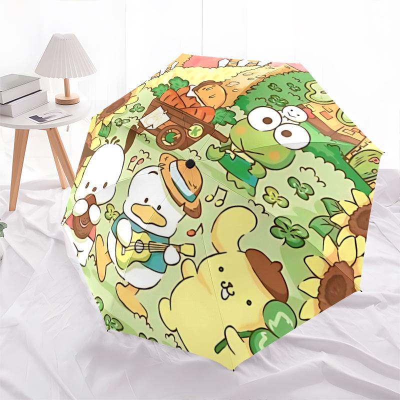 1pc Automatic Opening Folding Umbrella with Clover Print - Portable 3-Fold Design, 8-Bone Iron Frame, Outdoor, Festive Gift for Fans, Travelers, Daily
1pc Automatic Opening Folding Umbrella with Clover Print - Portable 3-Fold Design, 8-Bone Iron Frame, Outdoor, Festive Gift for Fans, Travelers, Daily