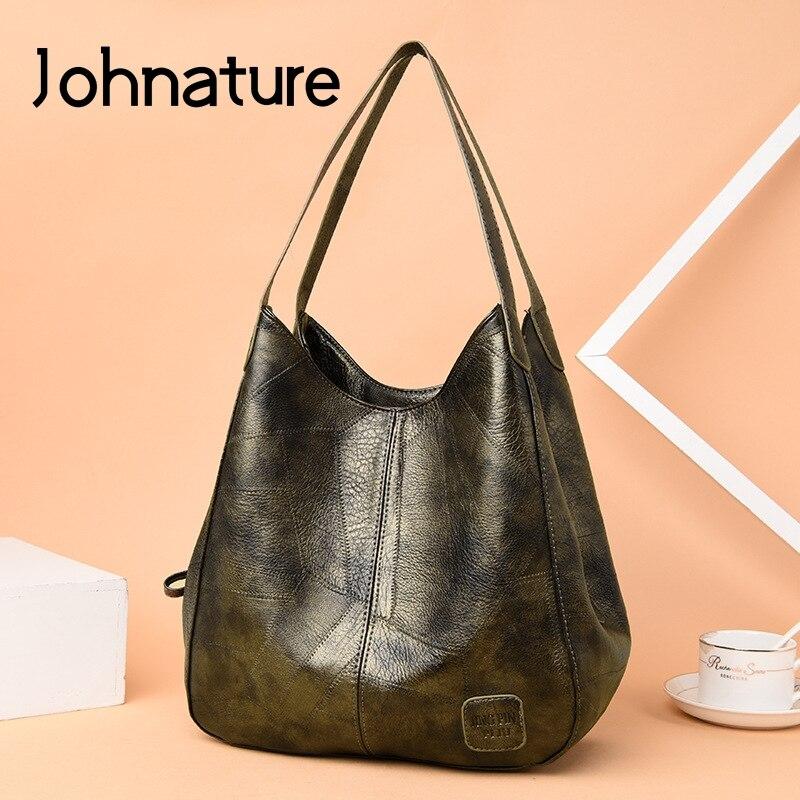 Johnature Корейская мода Женщины Сумки на плечо Мягкие Pu Кожа Большая емкость Повседневная сплошная цвет Роскошная женская сумочка
Johnature Корейская мода Женщины Сумки на плечо Мягкие Pu Кожа Большая емкость Повседневная сплошная цвет Роскошная женская сумочка