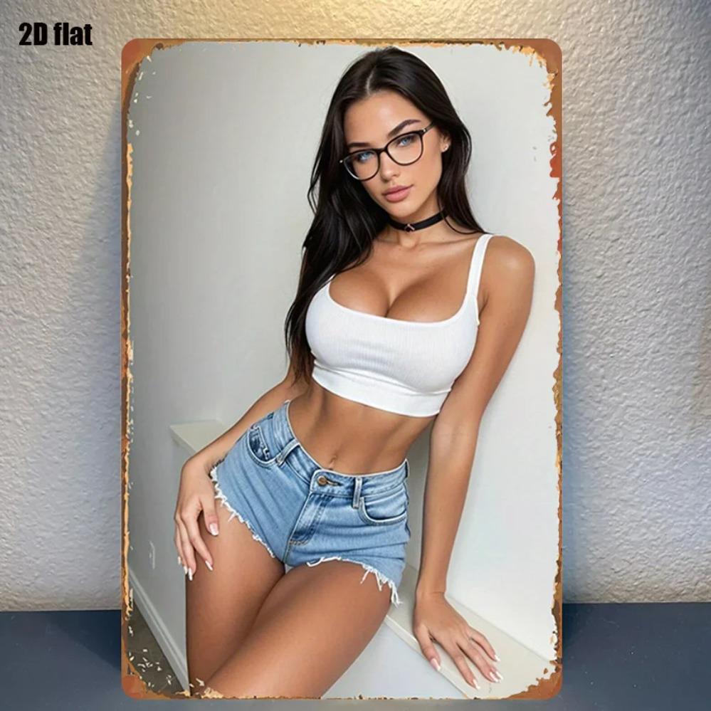 Retro Metal Wall Sign 8x12 Inch Vintage Tin Plaque for Home Kitchen Bar Decor 20x30cm
Retro Metal Wall Sign 8x12 Inch Vintage Tin Plaque for Home Kitchen Bar Decor 20x30cm
