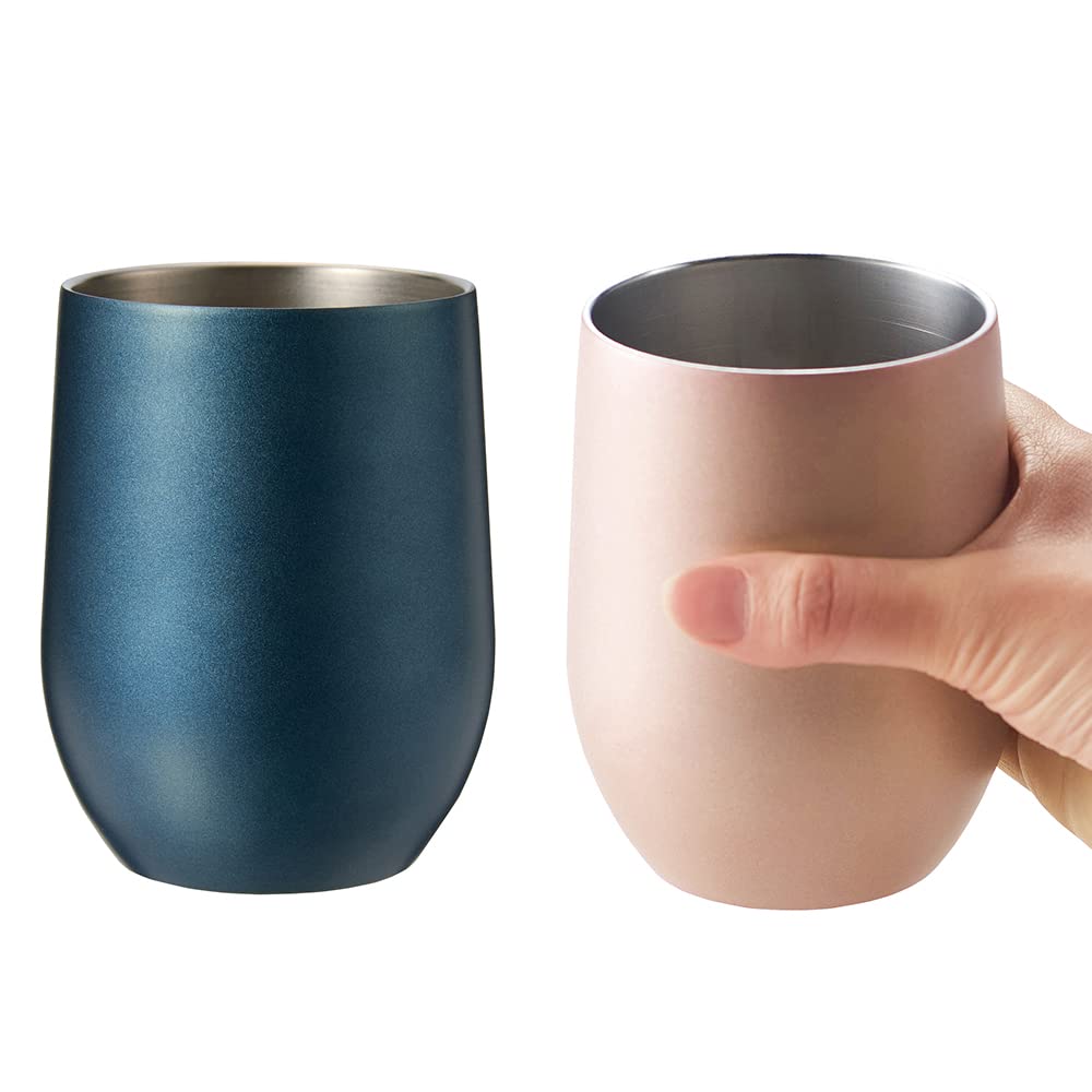 Vacuum Insulated Stainless Steel Set of Set of Pink Double No No Smooth Drinking Cola each in Pink Gold Tumbler, 2, 3, 390ml, Gold/Navy/Gold,
Vacuum Insulated Stainless Steel Set of Set of Pink Double No No Smooth Drinking Cola each in Pink Gold Tumbler, 2, 3, 390ml, Gold/Navy/Gold,