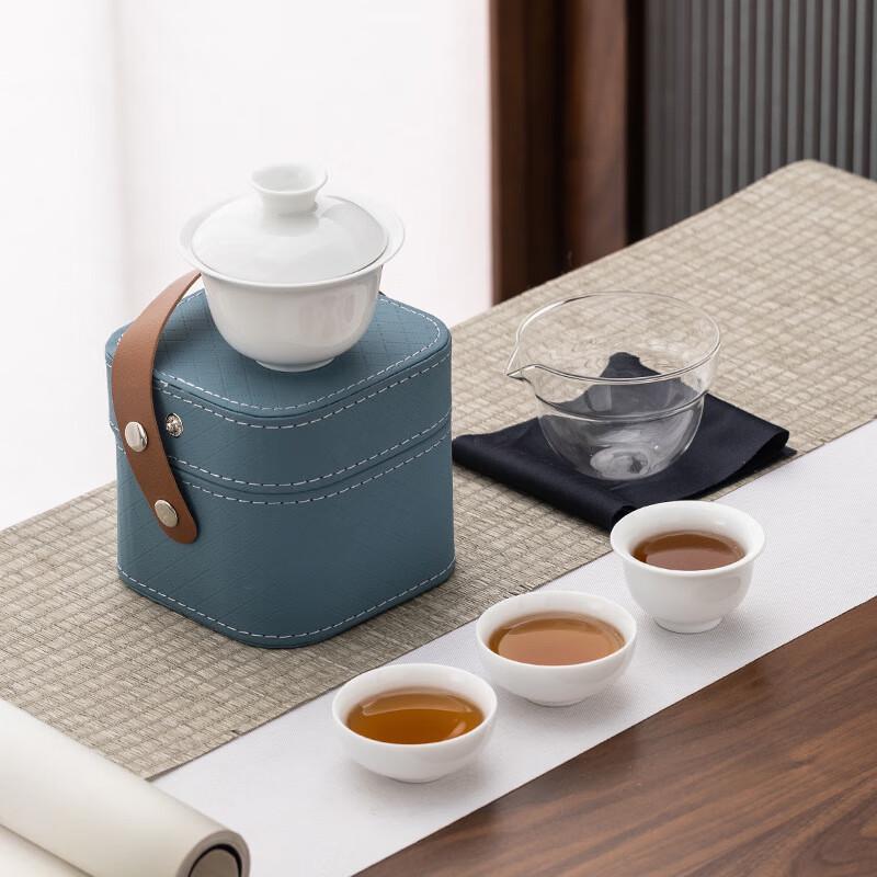Shangqi Portable Ceramic Tea Set
Shangqi Portable Ceramic Tea Set