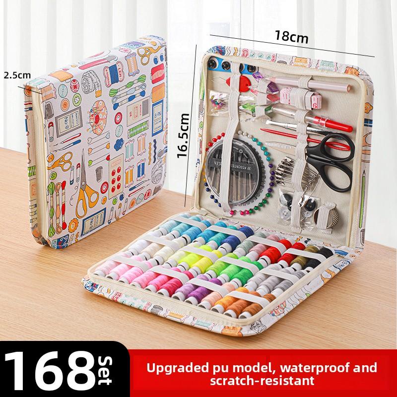 Color Sewing Kit with Threads Needles Scissors Tape Measure Buttons for Year-Round Craft DIY Embroidery Handwork Sewing Tool Set
Color Sewing Kit with Threads Needles Scissors Tape Measure Buttons for Year-Round Craft DIY Embroidery Handwork Sewing Tool Set