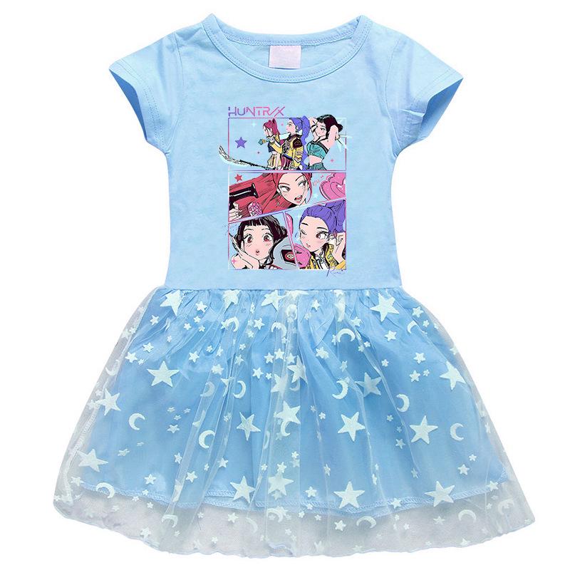 Korean-Style Kpop Demon Slayer Girls Princess Dress – Short Sleeve Mesh for Summer, Long Sleeve for Spring/Autumn 100 cm
Korean-Style Kpop Demon Slayer Girls Princess Dress – Short Sleeve Mesh for Summer, Long Sleeve for Spring/Autumn 100 cm