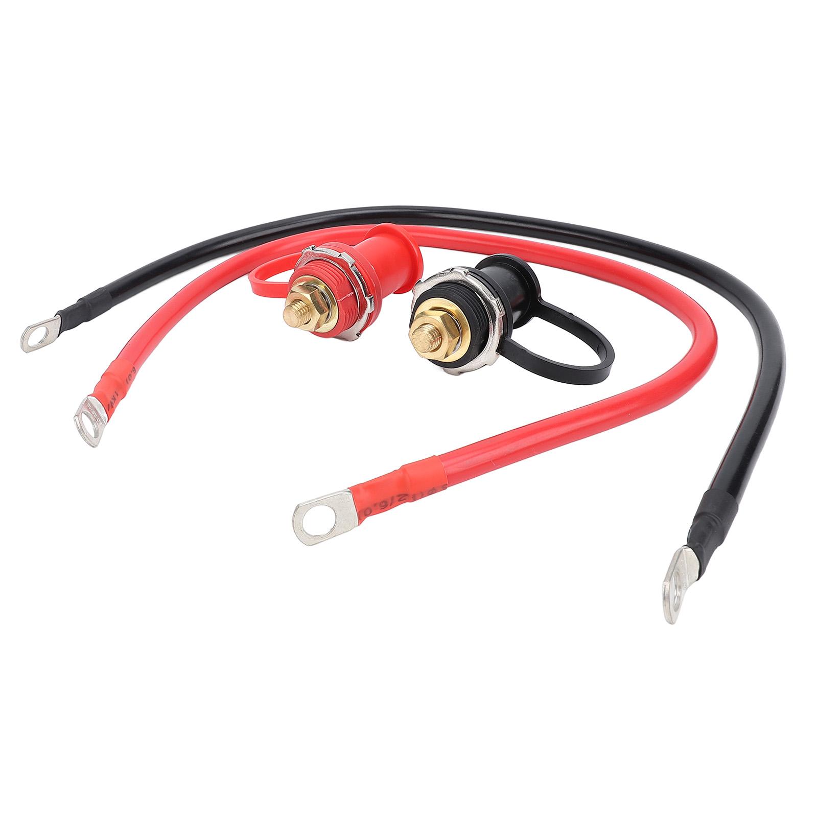 Клеммы аккумулятора 38 дюймов, 250 А, с защитным кожухом, красные и черные, для автомобилей
Клеммы аккумулятора 38 дюймов, 250 А, с защитным кожухом, красные и черные, для автомобилей